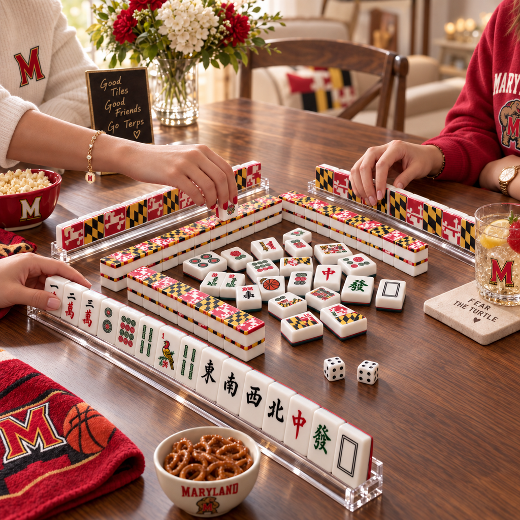 Premium MLT Mahjong Tiles Set TNSM