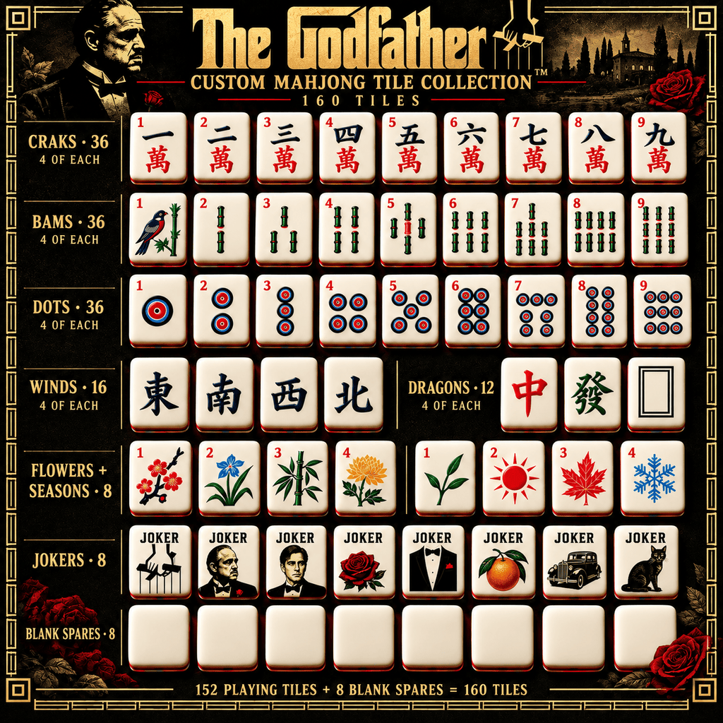 TGF Premium Mahjong Set – Game Night Edition PNPA