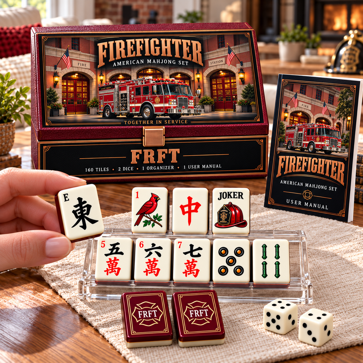 Premium FRFT Mahjong Tiles Set TTMH