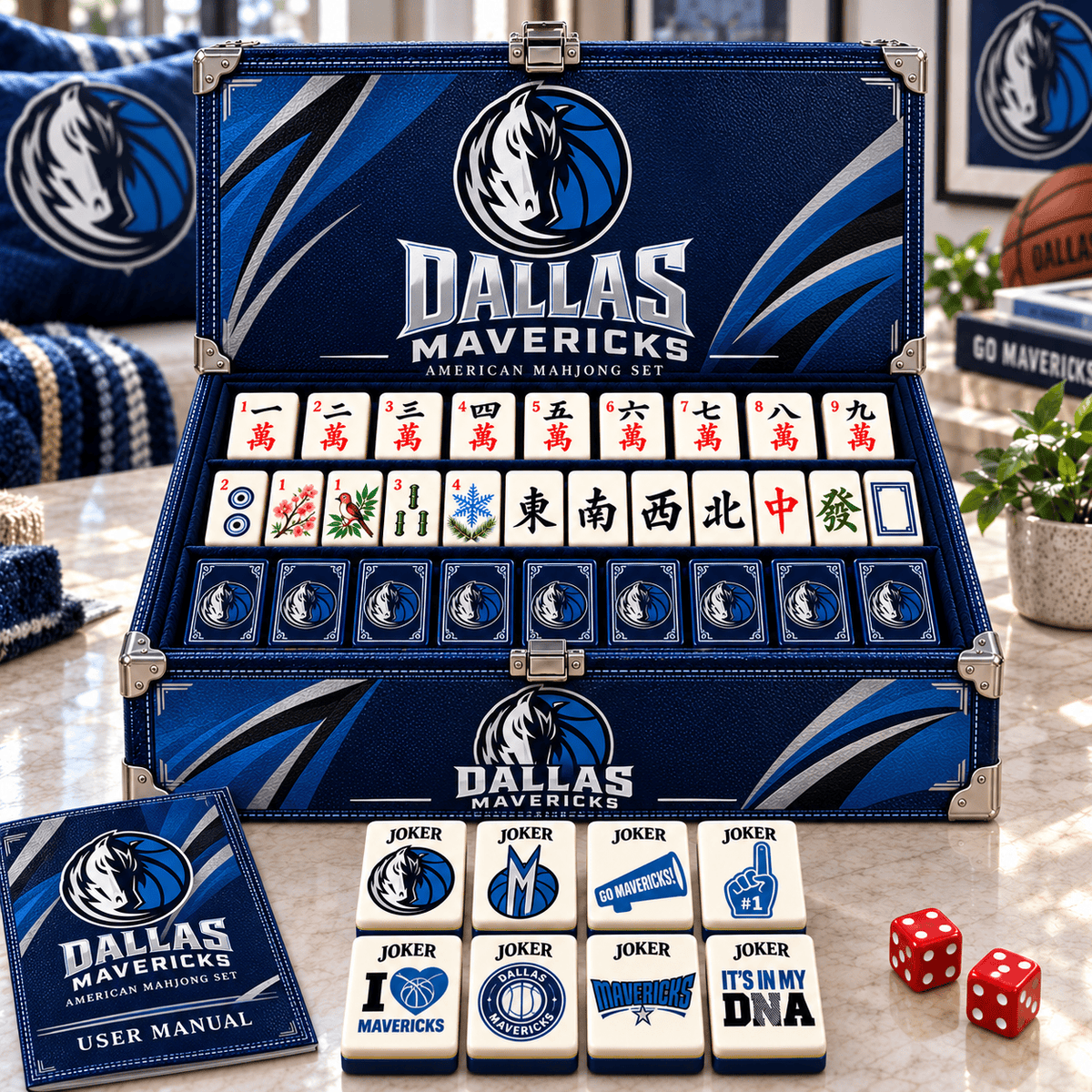 Premium DLMV Mahjong Tiles Set PVNA