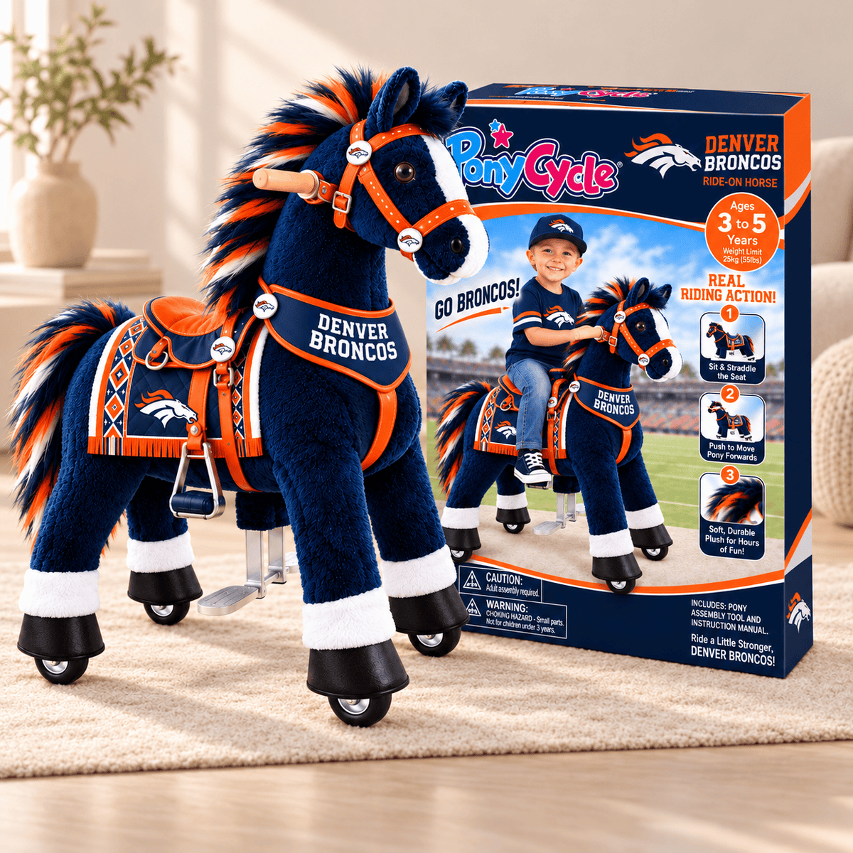 DVBC Rideable Horse Toys DNBN