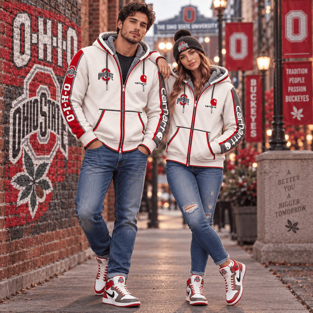 OSB Premium zip-up hoodie BMD