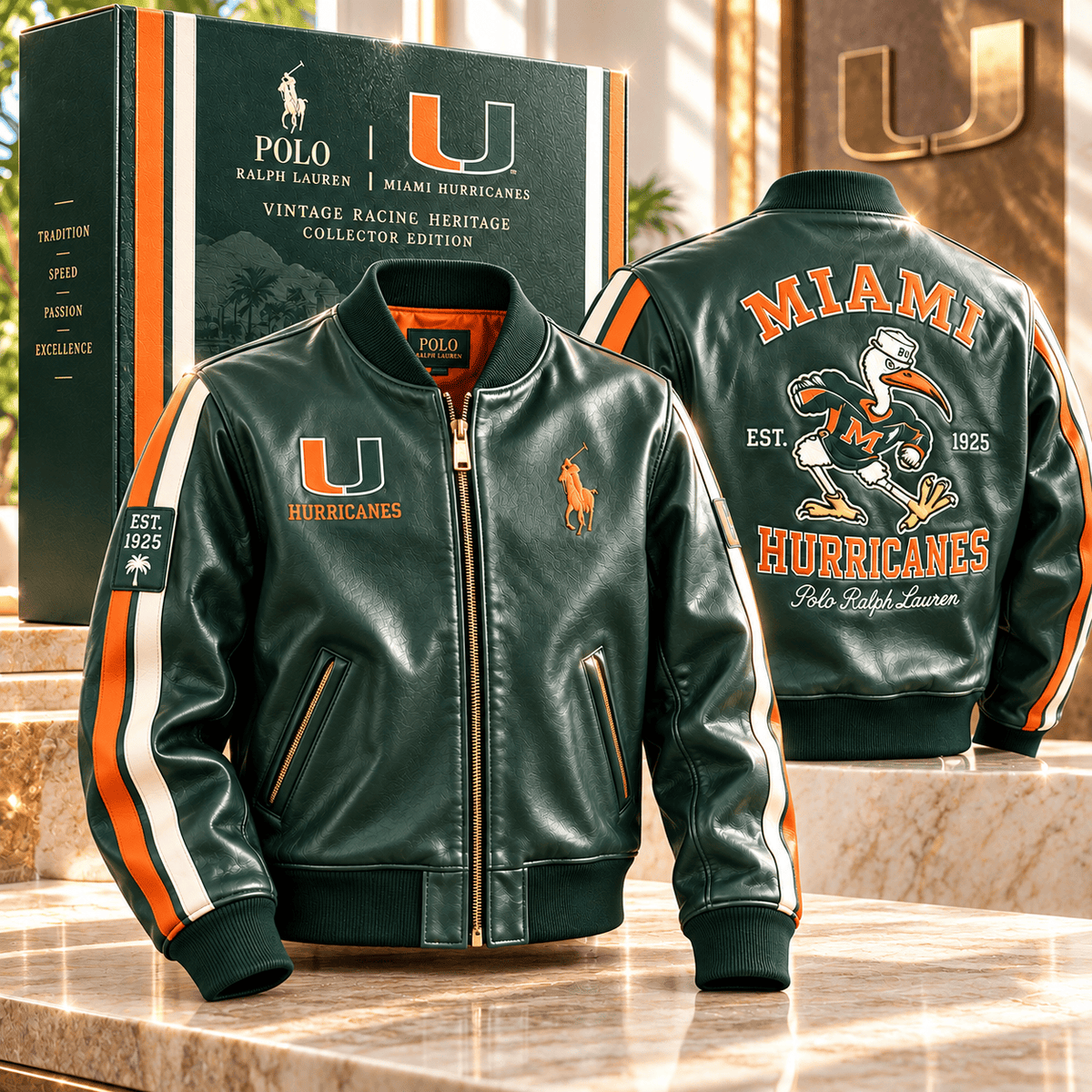 MHC PREMIUM LEATHER BOMBER JACKET NTNA
