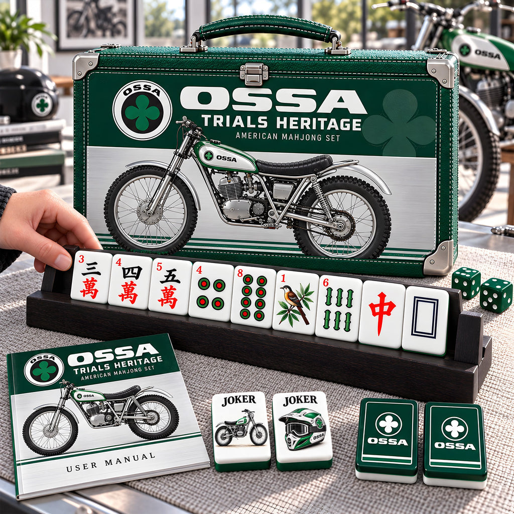 Premium OSS Mahjong Tiles Set PVNA