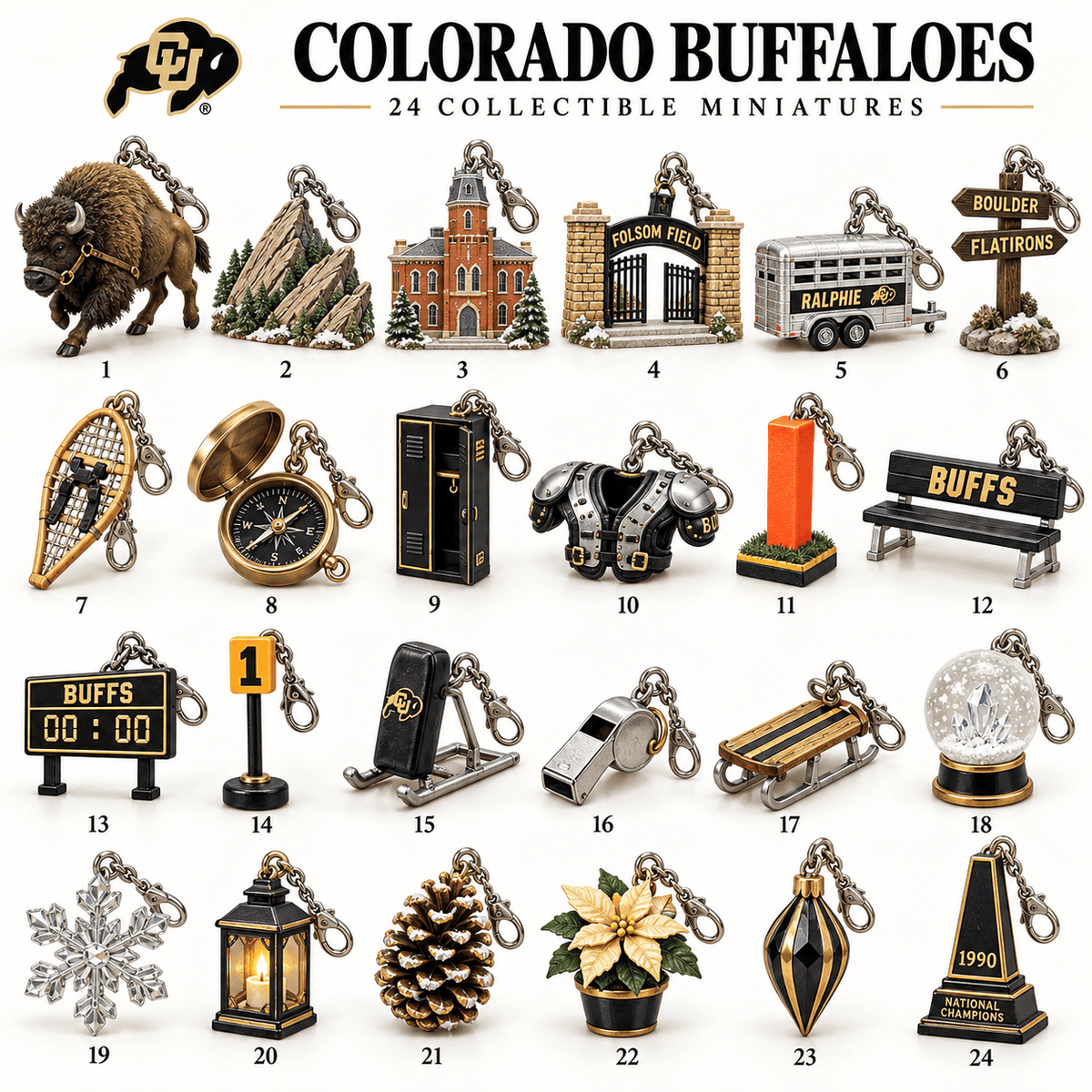 Premium CLB Christmas Tree Countdown Calendar TNSM